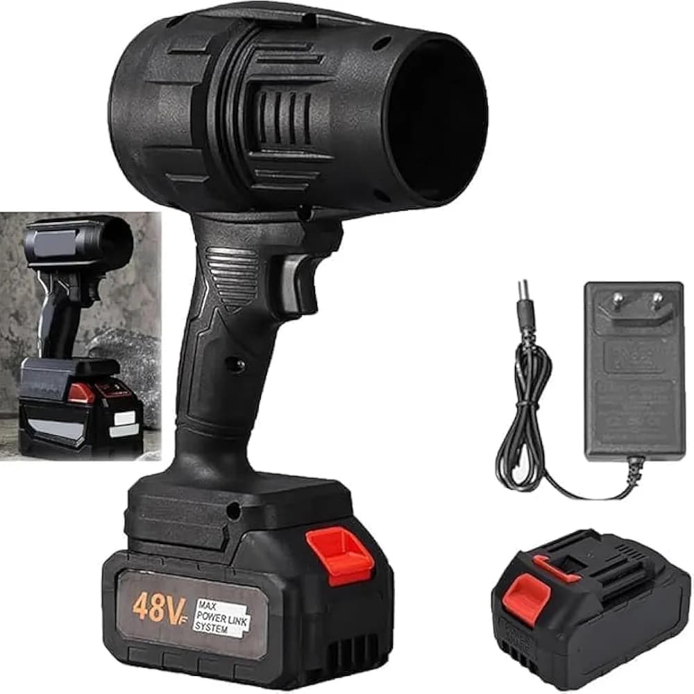 BIXMK Turbo Jet Blower, Cordless Turbo Super Power Air Duster.