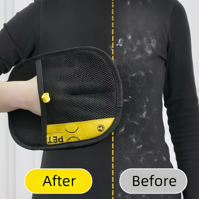 [SILVER] ElectroClean Pet Hair Removal Glove – Reusable & Eco-Friendly Cleaning Tool