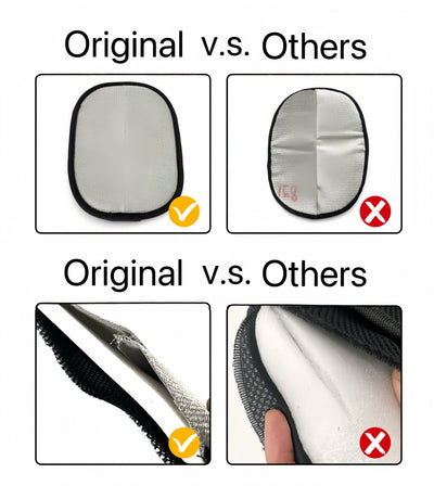 [SILVER] ElectroClean Pet Hair Removal Glove – Reusable & Eco-Friendly Cleaning Tool